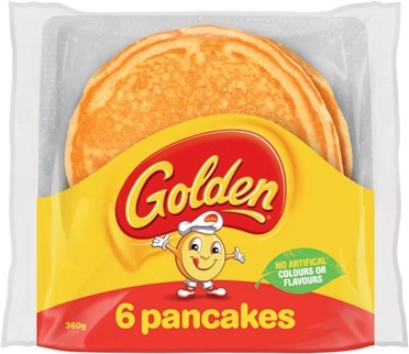 Golden Pancakes 6 Pack Selected Varieties