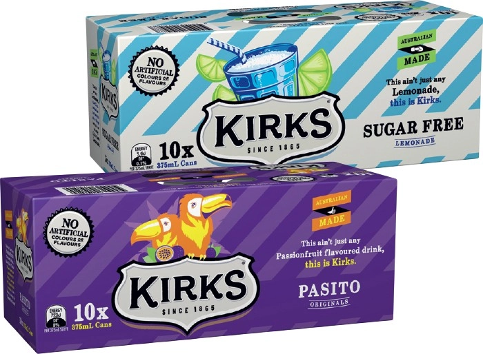 Kirks 10x375mL Selected Varieties