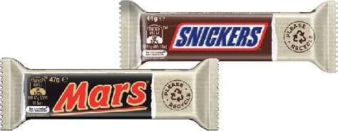 Mars Medium Bars or M&M's 35-56g Selected Varieties