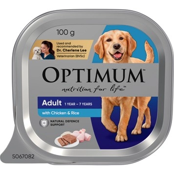 Optimum Wet Dog Food 85-100g Selected Varieties