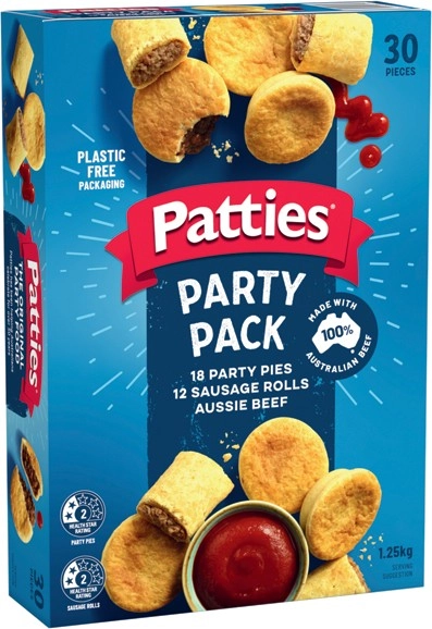 Patties Party Pack 30 Pieces