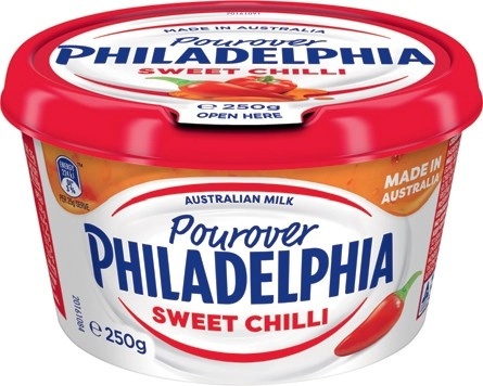 Philadelphia Sweet Chilli Pourover 250g