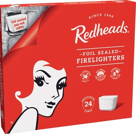 Redheads Firelighters 24 Pack