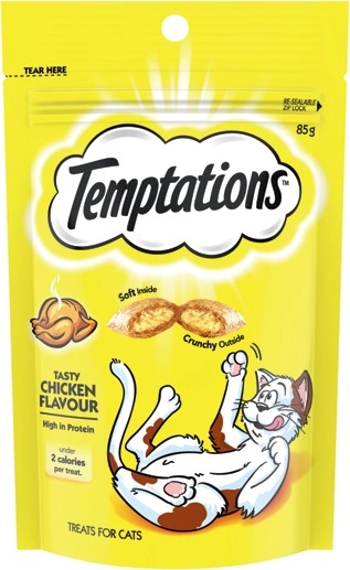 Temptations Cat Treats 85g Selected Varieties