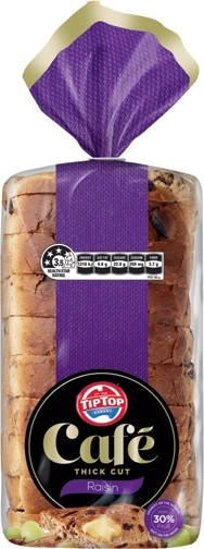 Tip Top Café Raisin Toast 650g