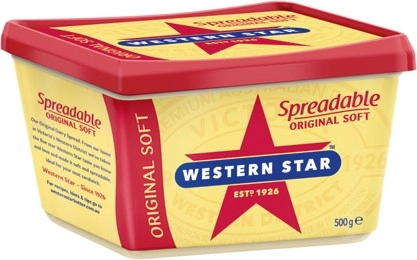 Western Star Spreadable 500g Selected Varieties