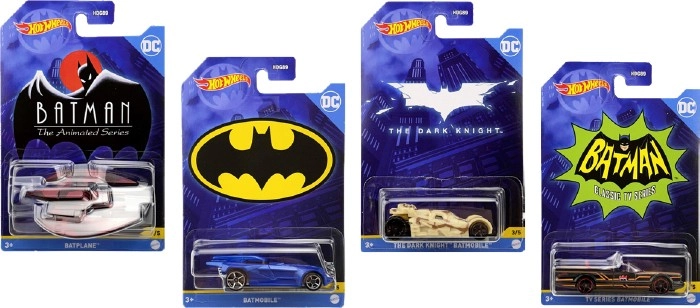 Hot Wheels Batman-Themed Vehicles - Assorted