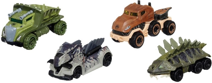 Hot Wheels Jurassic World Character Cars