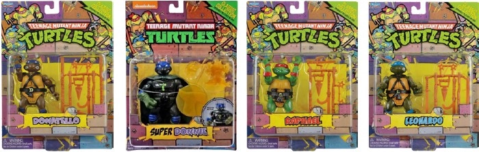 Teenage Mutant Ninja Turtles Classic Collection Figures Exclusive 1988 Retro 4" - Assorted