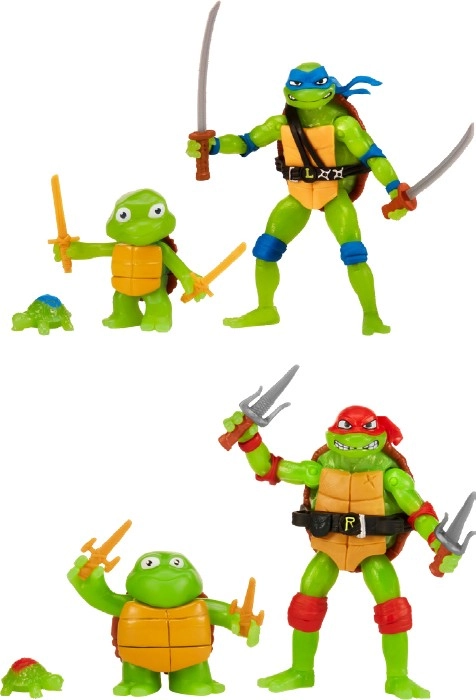 Teenage Mutant Ninja Turtles Movie "Making of" Turtle Set - Assorted