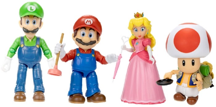 The Super Mario Bros. Movie 5” Figure Series with Accessory - Assorted