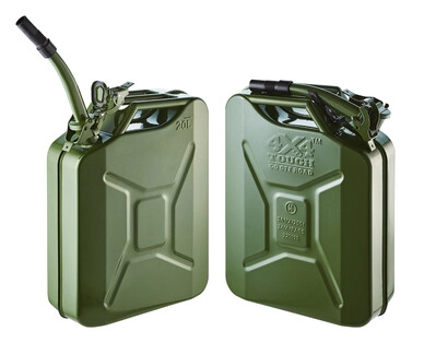 20L Metal Jerry Can with Pouring Spout 