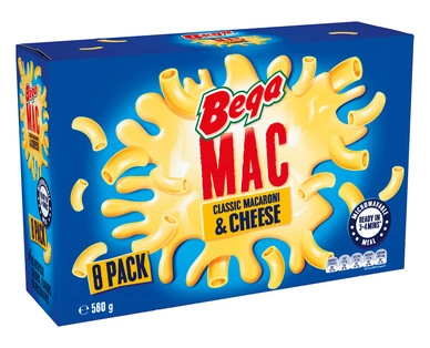 Bega Mac & Cheese 8pk/560g