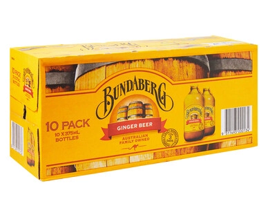 Bundaberg Ginger Beer 10 x 375ml