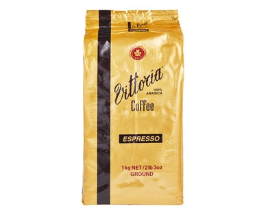 Vittoria Espresso Ground Coffee 1kg