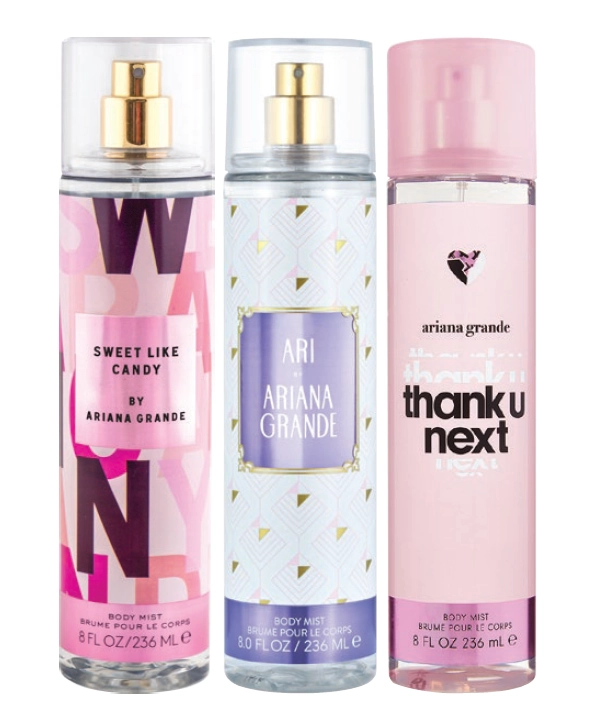 Ariana Grande Sweet Like Candy, ARI or Thank U Next Body Mist 236ml