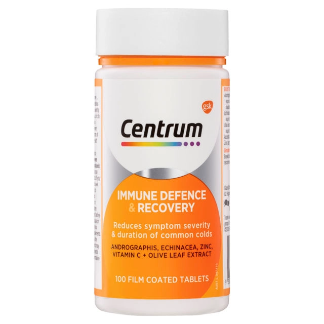 Centrum Immune Defence & Recovery 100 Tablets