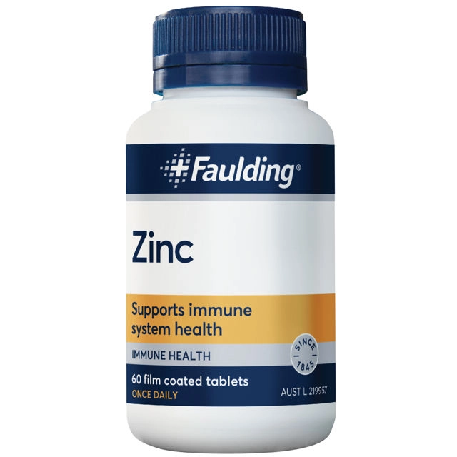 Faulding Zinc 60 Tablets