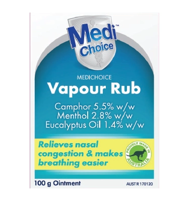 Medichoice Vapour Rub 100g