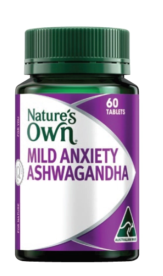 Nature's Own Mild Anxiety Ashwagandha 60 tablets