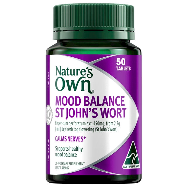 Nature's Own Mood Balance St Johns Wort 50 Tablets