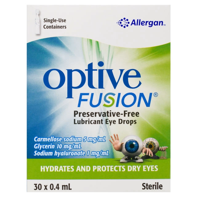 Optive Fusion® Eye Drops 0.4ml 30 Doses