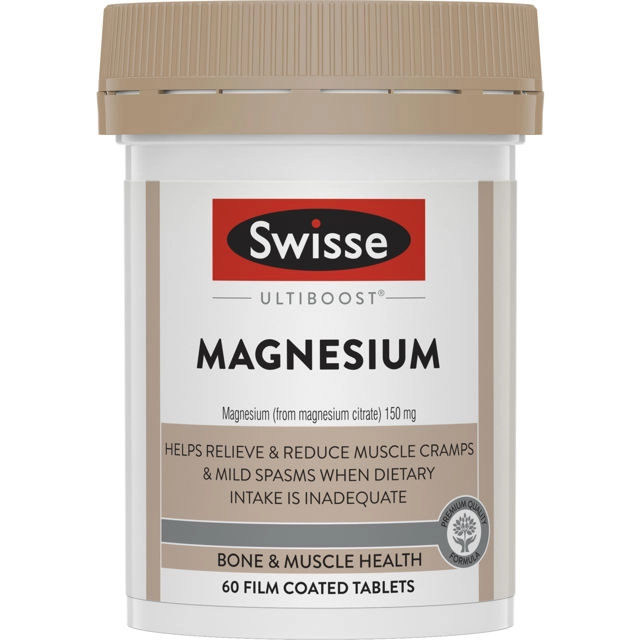 Swisse Ultiboost Magnesium 60 Tablets