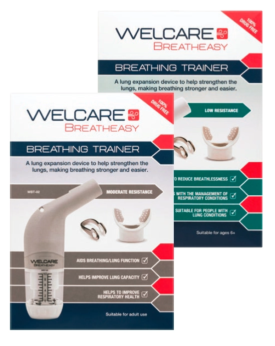 Welcare Breathing Trainer Low or Moderate Resistance