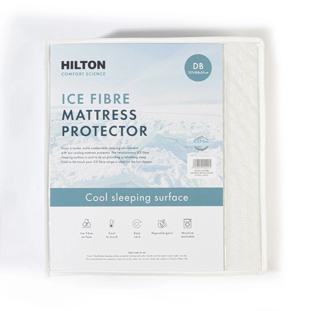 Comfort Science Ice Fibre Mattress Protector by Hilton