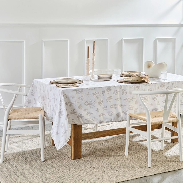 Corallo Cotton Table Cloth by Habitat