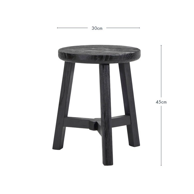 Elec Elm Stool by M.U.S.E.