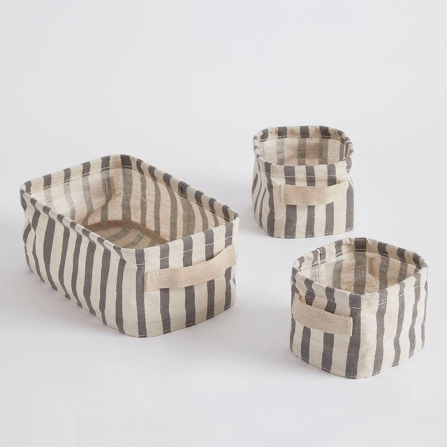 Lennon Stripe Storage Set by Habitat