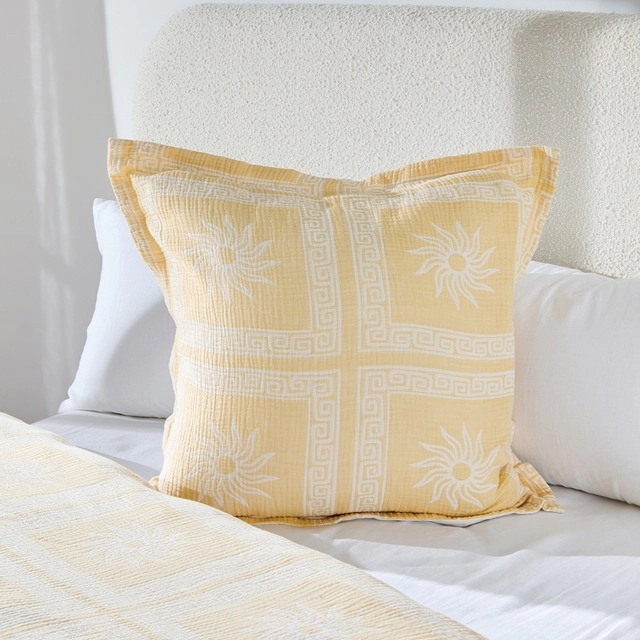 Solar European Pillowcase by Habitat