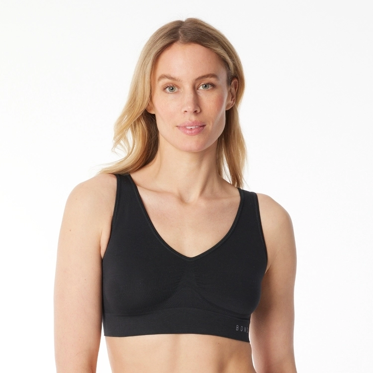 Bonds Women's Comfy Crop Black