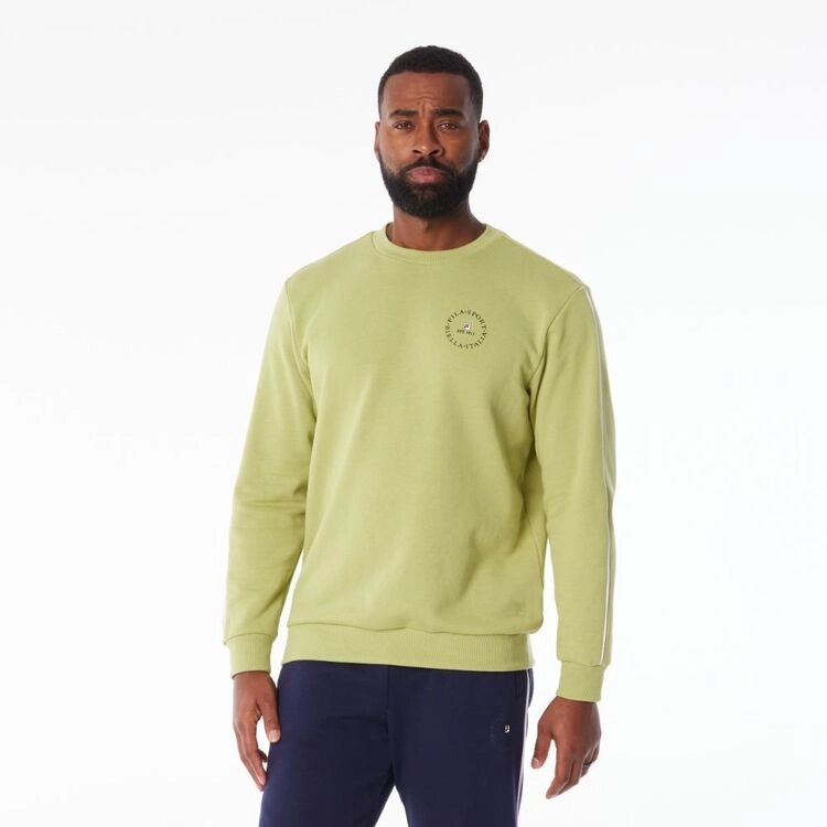 FILA Men’s Jonas Crew Fleece Bay Leaf