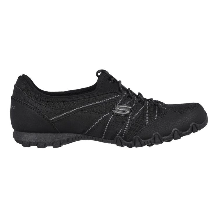 Skechers Women's Bikers Lite Relive Slip On Shoe Black