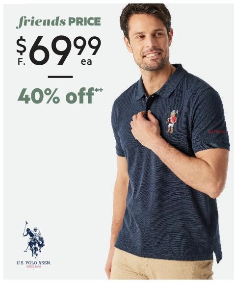 U.S. Polo Assn. Chuck Embroidered Polo