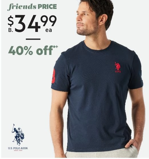 U.S. Polo Assn. Player 3 Short Sleeve T Shirt