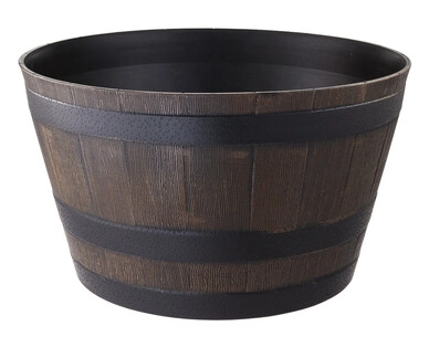 Whiskey Barrel Planter