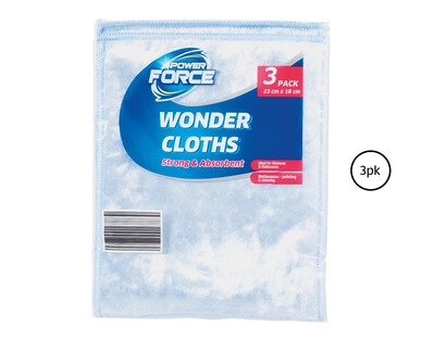 Wonder Cloths 3pk or Sponge Cloths 8pk