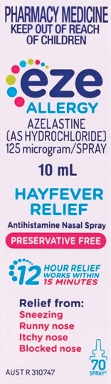 Eze Allergy Nasal Spray 10mL