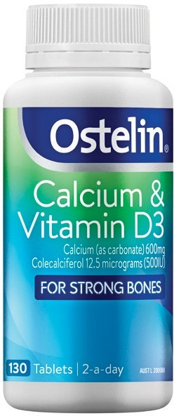 Ostelin Calcium & Vitamin D3 130 Tablets