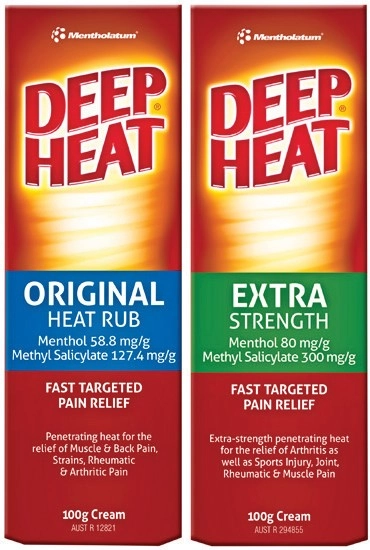 25% off Deep Heat Selected Products