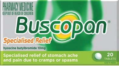 Buscopan 20 Tablets