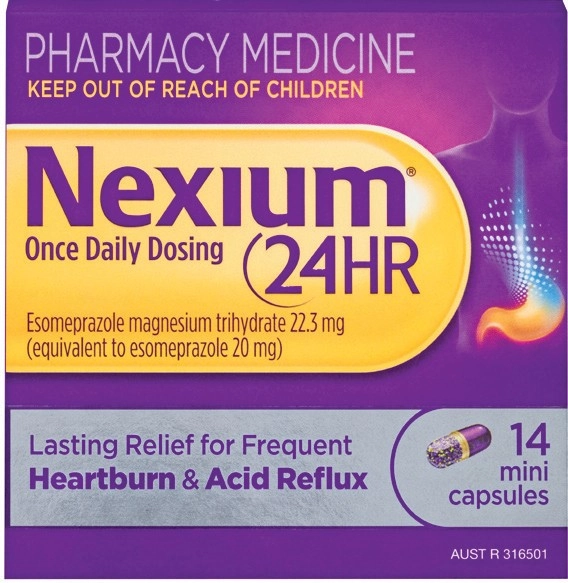 Nexium 24HR 14 Mini Capsules