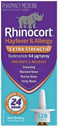 Rhinocort Hayfever & Allergy Extra Strength 120 Sprays