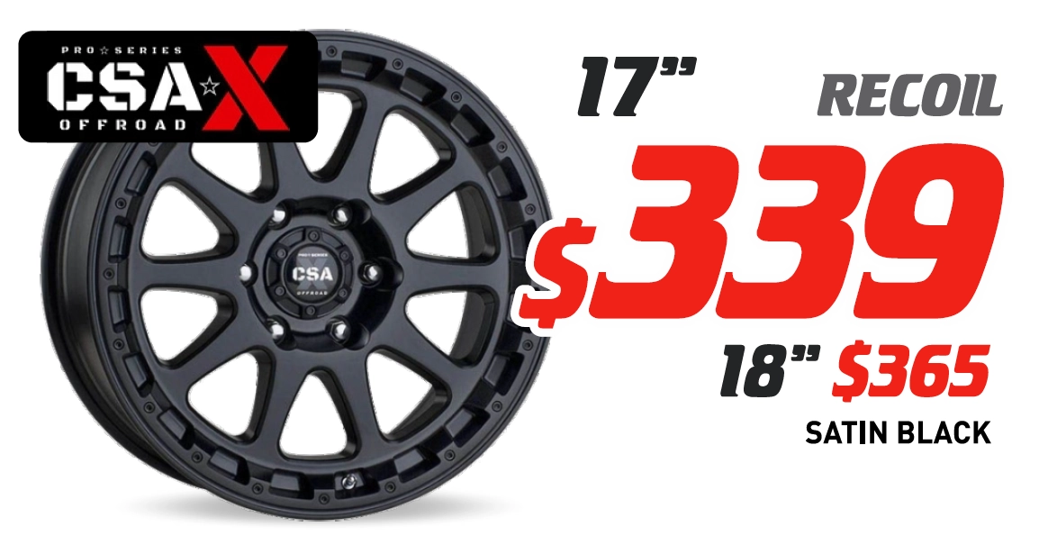 17" Wheel - CSA-X Recoil