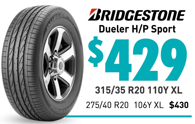 Tyre - Bridgestone Dueler H/P Sport