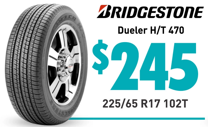 Tyre - Bridgestone Dueler H/T 470