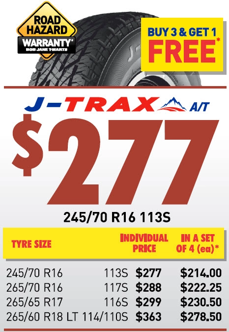 Tyre - J-Trax A/T